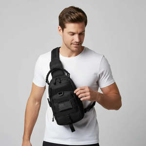 กระเป๋า Recon Tactical สำหรับปั่นจักรยาน น้ำหนักเบา ดีไซน์สปอร์ต พร้อมซับในไนลอนและผ้า Oxford ปิดด้วยซิป - Product Image 2