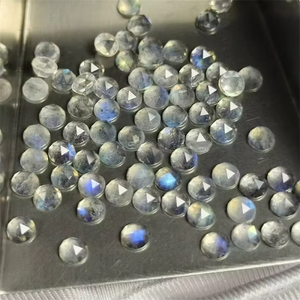 Top Quality Rainbow <b>Moonstone</b> Handmade Round Cut Cabochon Loose Gemstone Healing Stone Color High Quality for Jewelry Making - Product Image 2