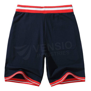 Short de sport pour hommes High Street Design meilleure qualité mi coton anti-rides fermeture à la taille élastique nouvelle fonctionnalité anti-rides en vente - Product Image 2