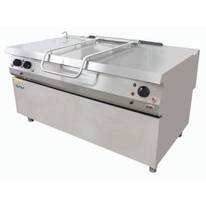 Padella basculante serie 900 Öztiryakiler, Gas, motore di sollevamento, accensione elettronica 205 L, 160x90x85 - Product Image 1