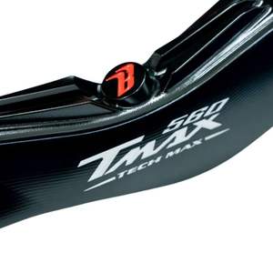 For Baphomet for Yamaha TMAX560 CNC AL Exhaust Pipe Hanger Cover Exhaust Pipe <b>Trim</b> Patch OEM Direct Fit Bracket - Product Image 2