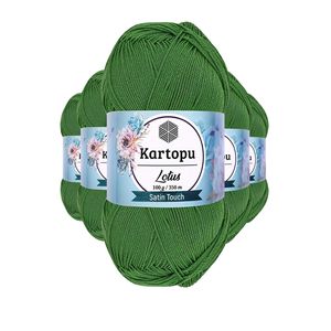 5 Piece <strong>Pine</strong> Green K486 Blended Yarn Lotus Bikini Bustier Blouse Knitting <strong>Pattern</strong> - Product Image 1