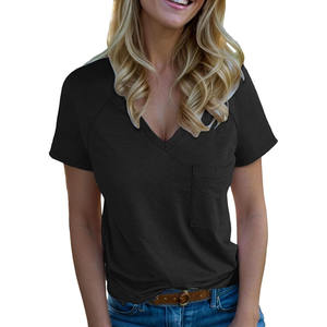 Camiseta de Mujer a la Moda, Nueva Llegada 2026, Manga Corta, 100% Algodón, Camiseta de Alta Calidad para Mujer - Product Image 5