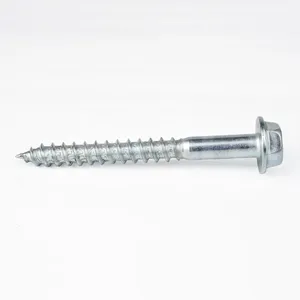 Trifon Carbon Steel Metric Tapping <b>Screws</b> 10 X 100 mm Asphalt Mounting Coarse Thread Zinc Plating Finish - Product Image 1