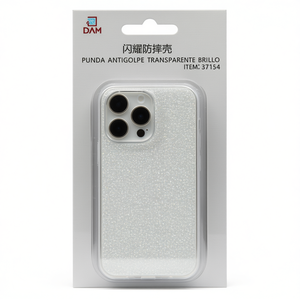 DAM เคสกันกระแทกไอโฟน 14 โปรแบบใสป้องกันกลิตเตอร์ - Product Image 2