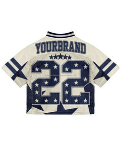 Camisetas de Fútbol Americano Tejidas 100% Poliéster Estampadas con Nombre del Jugador, Secado Rápido, Absorción de Humedad, Costuras de la Mejor Calidad, Envío Inmediato - Product Image 4