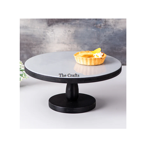 Support de service à gâteau en bois avec travail peint à la main support de gâteau de qualité supérieure pour l'utilisation de l'hôtel et du restaurant à la maison - Product Image 6