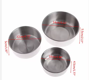 Cuenco de comida para pájaros de acero inoxidable, una taza para dos propósitos, comedero y bebedero para palomas, jaula Loft, reptiles, cuencos de alimentación - Product Image 1