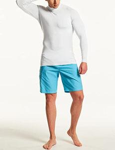 เสื้อเชิ้ตรัดรูปแขนยาวสำหรับผู้ชายเสื้อเชิ้ตแบบลำลองแห้งเร็วออกแบบได้ตามต้องการ - Product Image 4