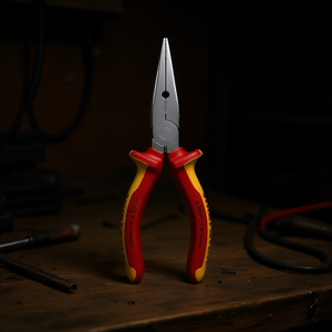 Pince coupante latérale à bec de cygne Knipex avec placage chromé et poignées isolées multi-composants - Product Image 3