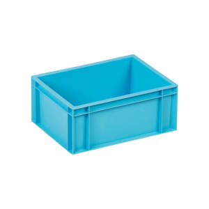 Caja de Almacenamiento Industrial KT 4316 Euronorm, Caja de Logística Apilable Sólida, Solución de Almacenamiento Industrial de Plástico - Product Image 1