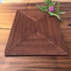 WHOLE SALE PRICE Hand Woven <b>Bamboo</b> Rattan <b>Placemat</b> Mats & Pads From Vietnam - Product Image 3