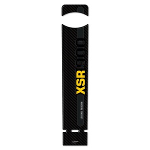 Adesivo 3D giallo personalizzato per serbatoio moto compatibile con Yamaha XSR900 2022 - Product Image 2