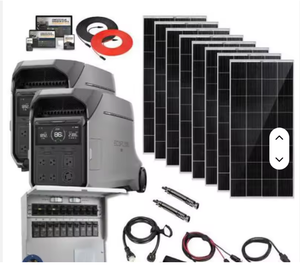 Ecoflowss สถานีพลังงานแบบพกพา8kWh เดลต้าโปร3พร้อมแบตเตอรี่เสริมเอาต์พุต AC 120/240V 4000W - Product Image 3