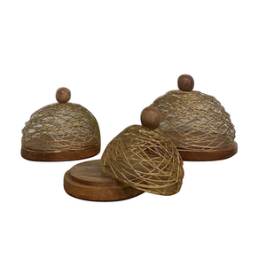 Hand Curved Design Glossy Finishing <b>Weddings</b> Party <b>Cake</b> Stand In Rounded Shape Set Of two For Home Hotel And Restaurant usage - Product Image 4