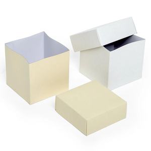 Cube <b>Boxes</b> with Cap <b>Tops</b> Elegant Wedding Gift <b>Set</b> Packaging - Product Image 4