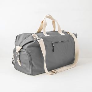 Bolsa de Viaje de Lona Ligera de Alta Calidad con Logotipo Personalizado, Bolsa Deportiva de 30-40L con Cremallera para Gimnasio, para Hombre y Mujer - Product Image 3