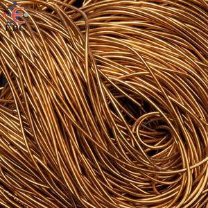 Hilo de Cobre Flexible Zardosi de 1 mm para Bordado y Fabricación de Joyas, Hilo Dabka de Primera Calidad - Product Image 5