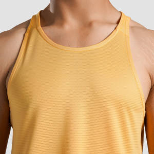 Débardeur Homme Personnalisé Style Urbain Hip Hop – Impression Graphique Personnalisée, Coton Doux et Polyester, Sans Manches, Sport – ODM Disponible - Product Image 2