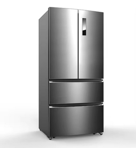 household french door <b>refrigerator</b> with big storage space for food preservation - Product Image 4