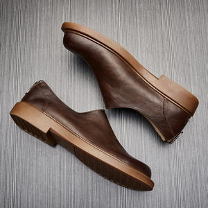 Zapatos Casuales Ligeros con Plantilla Absorbente de Sudor y Estructura Flexible, Zapatos Diarios para Hombre, Zapatos de Cuero - Product Image 4