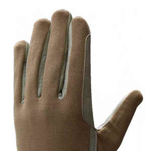 Nouveaux gants d'équitation unisexe chauds personnalisés Style uni matériau en cuir Durable écran tactile respirant Compatible pour - Product Image 4