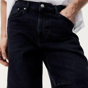 Shorts pour hommes décontractés d'été en laine peignée de haute qualité, coupe slim, tendance, capri, polyvalents, cargo droits, écologiques, imperméables - Product Image 3
