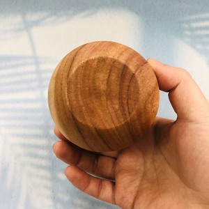 Traditional Handicraft Wooden Drinking <b>Cup</b> 7x7 cm with <b>Customized</b> Logo <b>Cup</b> Wood From Vietnam High Quality - Product Image 3