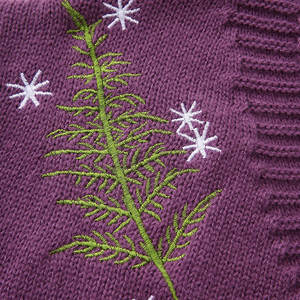 Cárdigan de Punto Premium con Cuello en V, Bordado, Cierre de Botones, Logotipo Personalizado, Tejido Suave de Algodón y Lana, Estilo Casual para Invierno - Product Image 3