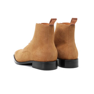 Bottes de travail durables en polaire avec soutien et talon antidérapant pour hommes, idéales pour le travail en extérieur et les longues promenades - Product Image 2