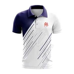 เสื้อกีฬาสำหรับผู้ชายเสื้อคริกเก็ตเสื้อพิมพ์โลโก้ออกแบบใหม่ - Product Image 1