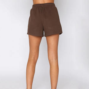 Custom logo Cotton Fleece Heavyweight Comfy <b>Lounge</b> Short <b>Set</b> Casual <b>Two</b> <b>Pieces</b> Sweat Short <b>Set</b> Women Oversized Hoodie - Product Image 6