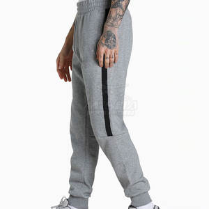 Pantalones de jogging informales de cintura media ligeros y rectos para hombre, talla personalizada de algodón, precio al por mayor - Product Image 3