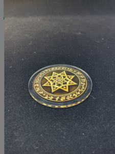 Posavasos con logotipo personalizado con estilo, marca de plástico hermosa y de tendencia para negocios o eventos, funcional y de tendencia - Product Image 4