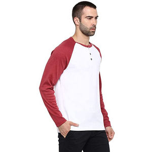 Chemise personnalisée de haute qualité pour hommes T-shirt à manches longues 100% coton T-shirt à manches longues pour hommes T-shirt en coton pour hommes - Product Image 2