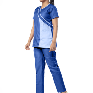 ชุดยูนิฟอร์มพยาบาลแบบใหม่สำหรับผู้หญิง ขายส่ง คุณภาพสูง ชุดยูนิฟอร์มโรงพยาบาล ชุดสครับทางการแพทย์ ผลิตในปากีสถาน - Product Image 2