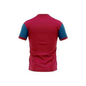 Camiseta de fútbol de poliéster de 4 estaciones con estampado Digital de alta calidad, camiseta de fútbol personalizada, diseño personalizado para ropa de fútbol, ropa deportiva - Product Image 6