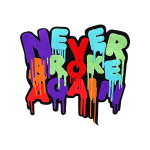 Parches Bordados Personalizados de Alta Calidad con Letras Termoadhesivas, Parche de Chenilla para Toallas - Product Image 5