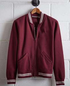 OEM Design Wholesale Custom Latest Designs Long Sleeve Baseball Varsity <b>Jacket</b> <b>Men</b> Plain Blank Varsity <b>Jacket</b> for <b>Men</b> - Product Image 4