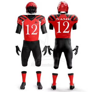 Pantalones Cortos de Uniforme de Fútbol Americano de Sublimación Premium, Transpirables, de Secado Rápido, 100% Poliéster, Material Duradero, Diseñados para Máxima - Product Image 6