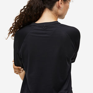 T-shirt d'été personnalisé pour femme 100 % coton doux et respirant, style streetwear, coupe ample, anti-boulochage, vêtement décontracté au quotidien - Product Image 6