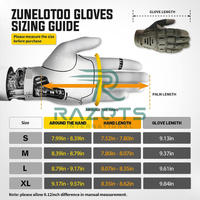 Guantes de Carreras de Verano Unisex de Dedo Completo, Nuevo Estilo, para Motocicleta, Deportivos, de Nailon y Nitrilo, Impermeables, Transpirables y Resistentes al Viento