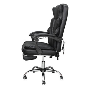 เก้าอี้สำนักงานปรับเอนได้สำหรับผู้หญิงสุดหรูพร้อมที่วางเท้า - Product Image 3