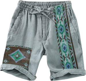 Vente en gros de shorts imprimés personnalisés pour hommes, meilleure vente Nouvelle tendance Respirant High Street Style XS Taille avec poches quantité minimale de commande bas - Product Image 2