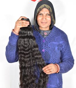 100% paquet vietnamien cheveux de couleur naturelle brute femmes noires pas cher en gros machine double trame extensions de cheveux humains à ondes profondes - Product Image 4