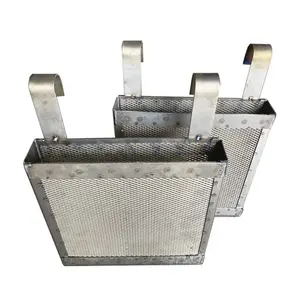 Durable Platinum plated titanium anode basket for chrome plating