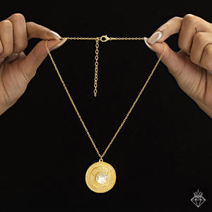 PRAO fait à la main en vrac bijoux de mode pour les femmes Anti-ternissement artistique cristal pendentif collier plaqué or pour les mariages fêtes - Product Image 3