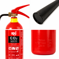 Extincteur à CO2 portable avec tuyau rouge, équipement de lutte contre l'incendie