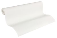 Rouleaux de papier peint vinyle non tissé moderne blanc uni, très résistant à l'eau, anti-UV, anti-moisissure, amovible, pour divertissement