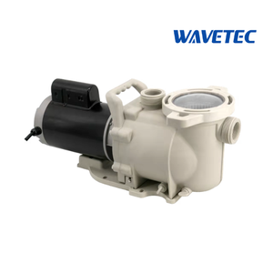 Pompe de circulation haute efficacité Wavetec 1 CV monophasée AC 230V pour piscine, corps en plastique, fonctionnement silencieux - Product Image 2